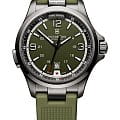 Victorinox Victorinox 241595  241595 кварцевые мужские часы  зеленый циферблат, браслет каучук — вид спереди