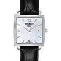 Tissot Tissot Everytime T057.310.16.117.00 Everytime T0573101611700 кварцевые женские часы перламутровый циферблат, браслет кожаный — вид спереди