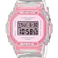 Casio Casio Baby-G BGD-565SJ-7DR (BGD-565SJ-7)  BGD-565SJ-7 кварцевые женские часы серый циферблат, браслет пластик — вид спереди