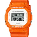 Casio Casio G-Shock DW-5600WS-4D DW-5600 DW-5600WS-4D электронные мужские часы белый циферблат, браслет полимер — вид спереди