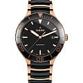 Rado Rado Centrix R30001152 Automatic R30001152 механические мужские часы черный циферблат, браслет сталь + pvd + керамика — вид спереди
