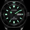 Citizen NY0120-01E мужские часы застежка крупным планом