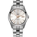 Rado Rado Hyperchrome Automatic R32091113 Automatic R32091113 механические женские часы серебристый циферблат, браслет сталь + высокотехнологичная керамика — вид спереди