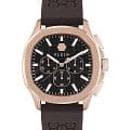 Philipp Plein Philipp Plein Plein Philipp PWSAA0523  PWSAA0523 кварцевые мужские часы коричневый циферблат, браслет силикон — вид спереди