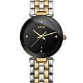 Rado Rado Florence R48871713  R48871713 кварцевые женские часы черный циферблат, браслет нержавеющая сталь с pvd-покрытием — вид спереди