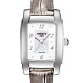 Tissot Tissot T-Trend T073.310.16.116.01  T0733101611601 кварцевые женские часы белый циферблат, браслет кожаный — вид спереди