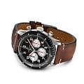 Breitling Breitling Aviator 8 B01 Chronograph 43 Mosquito AB01194A1B1X1, aviator 8 швейцария мужские часы на браслете кожаный боковой вид