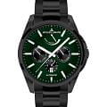 Jacques Lemans Jacques Lemans Derby 1-2204B  1-2204B механические мужские часы зеленый циферблат, браслет нержавеющая сталь с pvd-покрытием — вид спереди