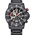 Luminox Luminox US Navy SEAL Dive Chronograph A.8362.RP  A.8362.RP кварцевые мужские часы  черный циферблат, браслет нержавеющая сталь с pvd-покрытием — вид спереди