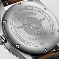 Longines Longines Spirit L3.812.4.63.2 механические мужские часы часы крупный план черный циферблата