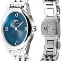 Daniel Wellington Daniel Wellington Ophelia Mini Arctic Silver DW00100807 , наручные женские часы фото под углом