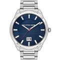 U.S. Polo Assn. U.S. Polo Assn. Fundamental USPA1087-05  USPA1087-05 кварцевые мужские часы синий циферблат, браслет нержавеющая сталь — вид спереди