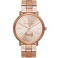 Michael Kors Michael Kors Jaryn MK3501  MK3501 кварцевые женские часы золотой циферблат, браслет сталь c pvd покрытием — вид спереди