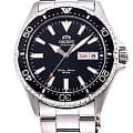 Orient Orient Diving Sport Automatic RA-AA0001B  RA-AA0001B механические мужские часы черный циферблат, браслет нержавеющая сталь — вид спереди