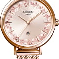 Casio Casio Sheen SHE-4539FPM-4A, sheen япония женские часы на браслете сталь с ip покрытием боковой вид