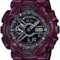 Casio Casio G-Shock GMA-S110MC-6A  GMA-S110MC-6A электронные женские часы черный циферблат, браслет полимер — вид спереди