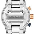 U.S. Polo Assn. U.S. Polo Assn. Crossing USPA1026-01,  сша мужские часы на браслете нержавеющая сталь боковой вид