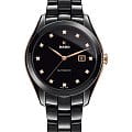 Rado Rado Hyperchrome R32255712  R32255712 кварцевые женские часы черный циферблат, браслет нержавеющая сталь — вид спереди
