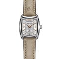 Hamilton Hamilton American Classics Bagley H12351855  H12351855 кварцевые женские часы серебристый циферблат, браслет кожаный — вид спереди