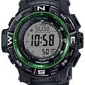 Casio Casio Pro Trek PRW-3510FC-1 PRW PRW-3510FC-1 кварцевые мужские часы серый циферблат, браслет пластик — вид спереди