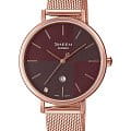 Casio Casio Sheen SHE-4547PGM-5A  SHE-4547PGM-5A кварцевые женские часы  циферблат, браслет нержавеющая сталь — вид спереди