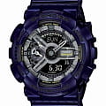 Casio Casio G-Shock GMA-S110MC-2A  GMA-S110MC-2A электронные женские часы черный циферблат, браслет пластик — вид спереди