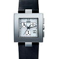 Rado Rado DiaStar R18683105  R18683105 кварцевые мужские часы серебристый циферблат, браслет кожаный — вид спереди