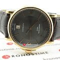 Certina Certina C017.407.36.087.00 механические мужские часы часы крупный план коричневый циферблата