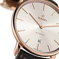 Rado Rado Diamaster Thinline R14068026, diamaster швейцария мужские часы на браслете кожаный боковой вид