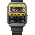 Casio Casio Vintage CA-500WEGG-9BDF (CA-500WEGG-9B) , наручные женские часы фото под углом
