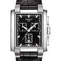 Tissot Tissot TXL Gent T061.717.16.051.00  T0617171605100 кварцевые мужские часы черный циферблат, браслет кожаный — вид спереди