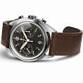 Hamilton Hamilton Khaki Aviation Pilot Pioneer Mechanical H76409530 механические мужские часы часы, крупный план черный циферблат