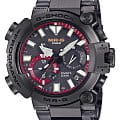 Casio Casio G-Shock MRG-BF1000B-1A MRG MRG-BF1000B-1A электронные мужские часы черный циферблат, браслет титановый — вид спереди