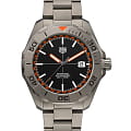 TAG Heuer TAG Heuer Aquaracer Professional 300 WAY208F.BF0638  WAY208F.BF0638 механические мужские часы черный циферблат, браслет титановый — вид спереди