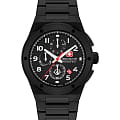 Swiss Military Hanowa Swiss Military Hanowa Aerograph SMWGI2102031  SMWGI2102031 кварцевые мужские часы черный циферблат, браслет сталь с ip покрытием — вид спереди