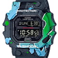 Casio Casio G-Shock GX-56SS-1DR (GX-56SS-1)  GX-56SS-1 электронные мужские часы черный циферблат, браслет пластик — вид спереди