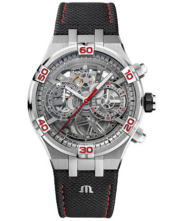 Maurice Lacroix Aikon Chronograph Skeleton Automatic Mahindra Racing AI6098-SS001-091-2