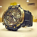 Casio Casio G-Shock GPW-1000TBS-1A, g-shock япония мужские часы на браслете  боковой вид