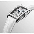 Longines L52554712 женские часы застежка крупным планом