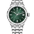 Maurice Lacroix Maurice Lacroix Aikon Automatic AI6007-SS002-630-1  AI6007-SS002-630-1 механические мужские часы зеленый циферблат, браслет нержавеющая сталь — вид спереди