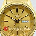 Seiko Seiko 5 Regular SNKN96J1, 5 regular япония мужские часы на браслете нержавеющая сталь с ip-покрытием боковой вид