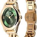 Daniel Wellington Daniel Wellington Ophelia Mini Emerald Gold DW00100804 , наручные женские часы фото под углом