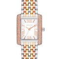 Michael Kors Michael Kors Emery MK4744  MK4744 кварцевые женские часы белый циферблат, браслет нержавеющая сталь с pvd-покрытием — вид спереди