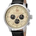 Roberto Cavalli Roberto Cavalli Stile RC5G127L0015  RC5G127L0015 кварцевые мужские часы  бежевый циферблат, браслет кожаный — вид спереди