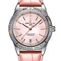 Breitling Breitling Chronomat Automatic 36 South Sea G10380BB1K1P1  G10380BB1K1P1 механические женские часы розовый циферблат, браслет кожаный — вид спереди