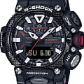 Casio Casio G-Shock GR-B200-1A  GR-B200-1A электронные мужские часы черный циферблат, браслет пластик — вид спереди