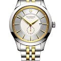 Victorinox Victorinox Alliance Large 44 241764  241764 кварцевые мужские часы  серебристый циферблат, браслет нержавеющая сталь с ip-покрытием — вид спереди