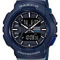 Casio Casio Baby-G BGA-240-2A1  BGA-240-2A1 кварцевые женские часы черный циферблат, браслет полимер — вид спереди