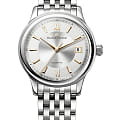Maurice Lacroix Maurice Lacroix Les Classiques LC6027-SS002-111-1  LC6027-SS002-111-1 механические мужские часы  серебристый циферблат, браслет нержавеющая сталь — вид спереди