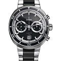 Rado Rado D-Star R15965152 Automatic R15965152 механические мужские часы черный циферблат, браслет нержавеющая сталь — вид спереди